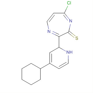 164666-75-5  2H-Pyrido[3,2-e]-1,4-diazepine-2-thione,7-chloro-1,3,4,5-tetrahydro-4-phenyl-