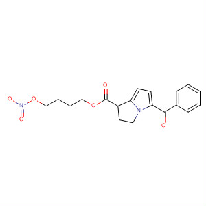 164790-48-1  1H-Pyrrolizine-1-carboxylic acid, 5-benzoyl-2,3-dihydro-,4-(nitrooxy)butyl ester