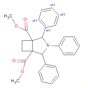 151413-28-4  3-Azabicyclo[3.2.0]heptane-1,5-dicarboxylic acid, 2,3,4-triphenyl-,dimethyl ester, (1R,2R,4R,5S)-rel-