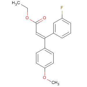 151665-12-2  2-Propenoic acid, 3-(3-fluorophenyl)-3-(4-methoxyphenyl)-, ethyl ester,(Z)-