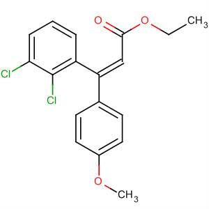 151665-33-7  2-Propenoic acid, 3-(2,3-dichlorophenyl)-3-(4-methoxyphenyl)-, ethylester, (Z)-