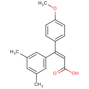 151665-35-9  2-Propenoic acid, 3-(3,5-dimethylphenyl)-3-(4-methoxyphenyl)-, (Z)-