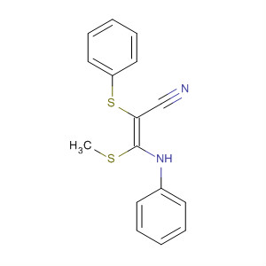 151991-22-9  2-Propenenitrile, 3-(methylthio)-3-(phenylamino)-2-(phenylthio)-, (Z)-