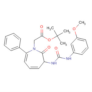 152607-38-0  1H-Azepine-1-acetic acid,hexahydro-3-[[[(3-methoxyphenyl)amino]carbonyl]amino]-2-oxo-7-phenyl-, 1,1-dimethylethyl ester, trans-