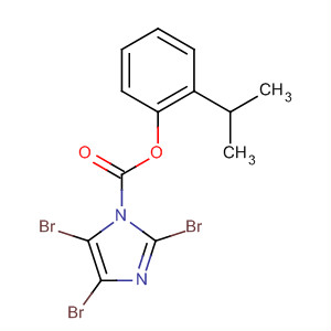 15287-58-8  1H-Imidazole-1-carboxylic acid, 2,4,5-tribromo-, 2-(1-methylethyl)phenylester