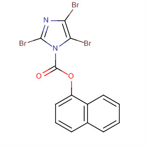 15327-25-0  1H-Imidazole-1-carboxylic acid, 2,4,5-tribromo-, 1-naphthalenyl ester