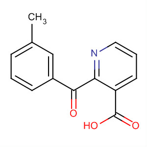 153438-45-0  3-Pyridinecarboxylic acid, 2-(3-methylbenzoyl)-