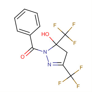 153628-51-4  1H-Pyrazol-5-ol, 1-benzoyl-4,5-dihydro-3,5-bis(trifluoromethyl)-