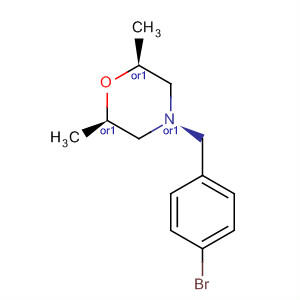 153915-33-4  Morpholine, 4-[(4-bromophenyl)methyl]-2,6-dimethyl-, cis-