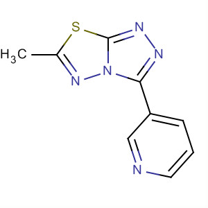 154149-54-9  1,2,4-Triazolo[3,4-b][1,3,4]thiadiazole, 6-methyl-3-(3-pyridinyl)-