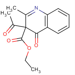 154221-39-3  3-Quinolinecarboxylic acid, 3-acetyl-3,4-dihydro-2-methyl-4-oxo-, ethylester