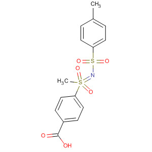 15436-24-5  Benzoic acid, 4-[S-methyl-N-[(4-methylphenyl)sulfonyl]sulfinimidoyl]-