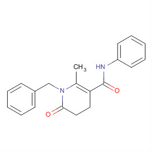 154703-53-4  3-Pyridinecarboxamide,1,4,5,6-tetrahydro-2-methyl-6-oxo-N-phenyl-1-(phenylmethyl)- 154703-53-4  3-Pyridinecarboxamide,1,4,5,6-tetrahydro-2-methyl-6-oxo-N-phenyl-1-(phenylmethyl)-