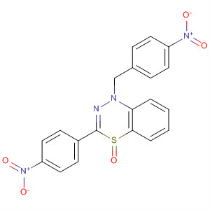 154776-71-3  1H-4,1,2-Benzothiadiazine, 3-(4-nitrophenyl)-1-[(4-nitrophenyl)methyl]-,4-oxide