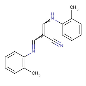 154867-21-7  2-Propenenitrile,3-[(2-methylphenyl)amino]-2-[[(2-methylphenyl)imino]methyl]-