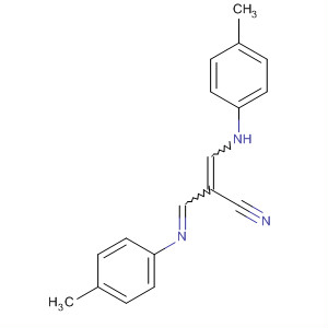 154867-22-8  2-Propenenitrile,3-[(4-methylphenyl)amino]-2-[[(4-methylphenyl)imino]methyl]-
