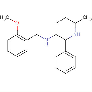 155124-88-2  3-Piperidinamine, N-[(2-methoxyphenyl)methyl]-6-methyl-2-phenyl-