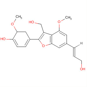 155836-29-6  3-Benzofuranmethanol,2,3-dihydro-2-(4-hydroxy-3-methoxyphenyl)-5-[(1E)-3-hydroxy-1-propenyl]-7-methoxy-, (2R,3S)-