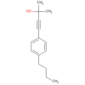155906-12-0  3-Butyn-2-ol, 4-(4-butylphenyl)-2-methyl-