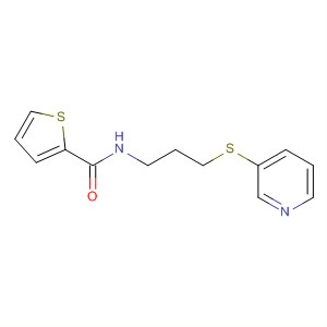 155965-91-6  2-Thiophenecarboxamide, N-[3-(3-pyridinylthio)propyl]-
