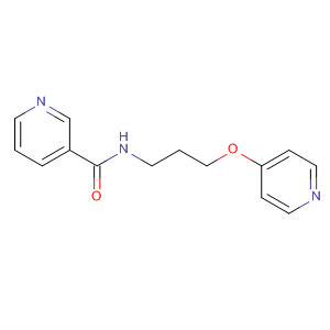155966-29-3  3-Pyridinecarboxamide, N-[3-(4-pyridinyloxy)propyl]-