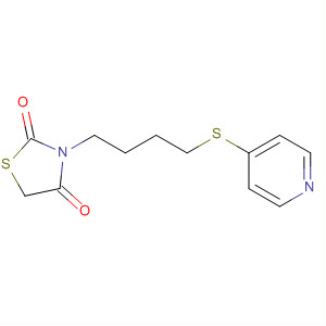 155966-99-7  2,4-Thiazolidinedione, 3-[4-(4-pyridinylthio)butyl]-