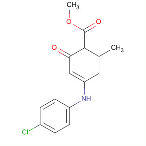 156154-42-6  3-Cyclohexene-1-carboxylic acid,4-[(4-chlorophenyl)amino]-6-methyl-2-oxo-, methyl ester, trans-