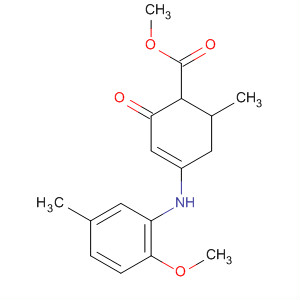 156154-50-6  3-Cyclohexene-1-carboxylic acid,4-[(2-methoxy-5-methylphenyl)amino]-6-methyl-2-oxo-, methyl ester,trans-