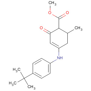 156154-63-1  3-Cyclohexene-1-carboxylic acid,4-[[4-(1,1-dimethylethyl)phenyl]amino]-6-methyl-2-oxo-, methyl ester,trans-