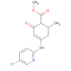 156154-65-3  3-Cyclohexene-1-carboxylic acid,4-[(5-chloro-2-pyridinyl)amino]-6-methyl-2-oxo-, methyl ester, trans-