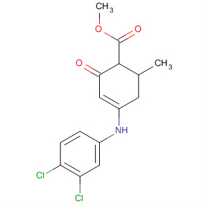 156154-85-7  3-Cyclohexene-1-carboxylic acid,4-[(3,4-dichlorophenyl)amino]-6-methyl-2-oxo-, methyl ester, trans-