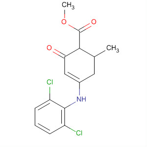 156154-86-8  3-Cyclohexene-1-carboxylic acid,4-[(2,6-dichlorophenyl)amino]-6-methyl-2-oxo-, methyl ester, trans-