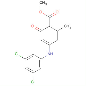 156154-87-9  3-Cyclohexene-1-carboxylic acid,4-[(3,5-dichlorophenyl)amino]-6-methyl-2-oxo-, methyl ester, trans-