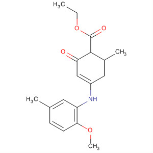 156155-19-0  3-Cyclohexene-1-carboxylic acid,4-[(2-methoxy-5-methylphenyl)amino]-6-methyl-2-oxo-, ethyl ester,trans-