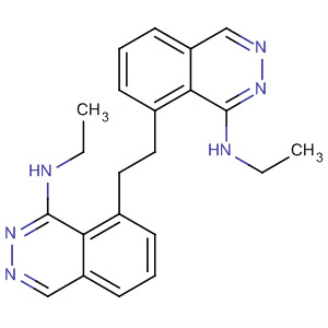 156635-51-7  1-Phthalazinamine, 4,4'-(1,2-ethanediyl)bis[N-ethyl-