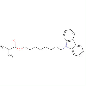 156761-25-0  2-Propenoic acid, 2-methyl-, 8-(9H-carbazol-9-yl)octyl ester