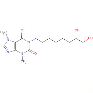 156918-08-0  1H-Purine-2,6-dione, 1-(7,8-dihydroxyoctyl)-3,7-dihydro-3,7-dimethyl-