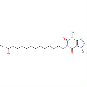 156918-47-7  1H-Purine-2,6-dione,3,7-dihydro-1-(13-hydroxytetradecyl)-3,7-dimethyl-
