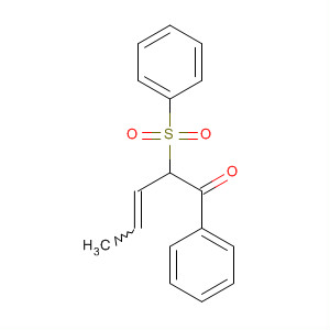157110-85-5  3-Penten-1-one, 1-phenyl-2-(phenylsulfonyl)- 157110-85-5  3-Penten-1-one, 1-phenyl-2-(phenylsulfonyl)-