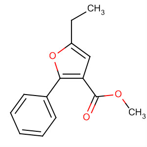 157110-87-7  3-Furancarboxylic acid, 5-ethyl-2-phenyl-, methyl ester