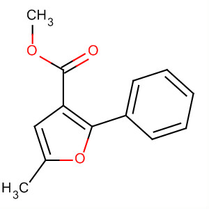 157110-88-8  3-Furancarboxylic acid, 5-methyl-2-phenyl-, methyl ester