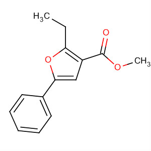 157110-89-9  3-Furancarboxylic acid, 2-ethyl-5-phenyl-, methyl ester
