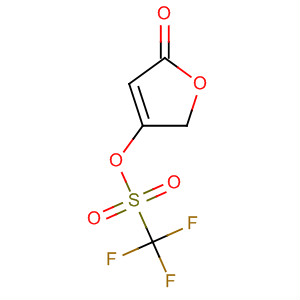 157123-01-8  Methanesulfonic acid, trifluoro-, 2,5-dihydro-5-oxo-3-furanyl ester
