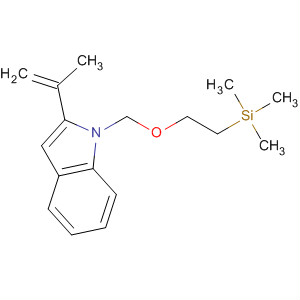 157427-71-9  1H-Indole, 2-(1-methylethenyl)-1-[[2-(trimethylsilyl)ethoxy]methyl]-