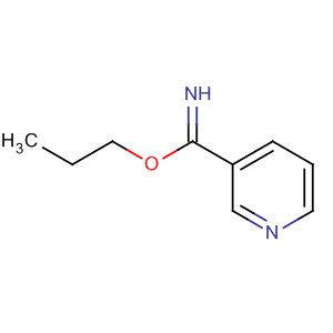 143966-29-4  3-Pyridinecarboximidic acid, propyl ester 143966-29-4  3-Pyridinecarboximidic acid, propyl ester
