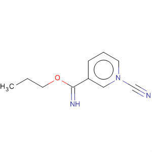 143966-30-7  3-Pyridinecarboximidic acid, N-cyano-, propyl ester 143966-30-7  3-Pyridinecarboximidic acid, N-cyano-, propyl ester
