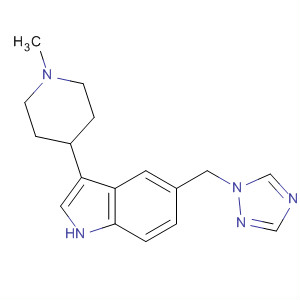 144034-99-1  1H-Indole, 3-(1-methyl-4-piperidinyl)-5-(1H-1,2,4-triazol-1-ylmethyl)-