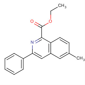 144153-95-7  1-Isoquinolinecarboxylic acid, 6-methyl-3-phenyl-, ethyl ester