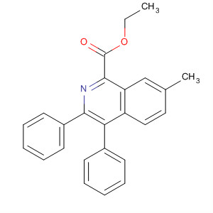 144154-05-2  1-Isoquinolinecarboxylic acid, 7-methyl-3,4-diphenyl-, ethyl ester