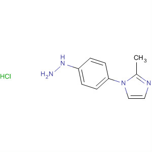 144235-68-7  1H-Imidazole, 1-(4-hydrazinophenyl)-2-methyl-, monohydrochloride